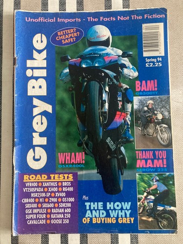 Grey bike magazine import - grey,