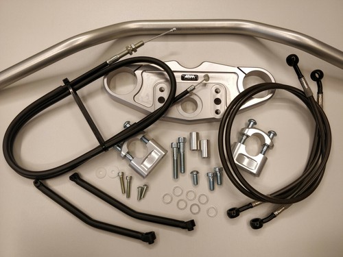 Kit manubrio abm superbike - kit,