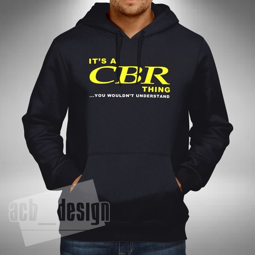 Cbr felpa con - cbr, cappuccio